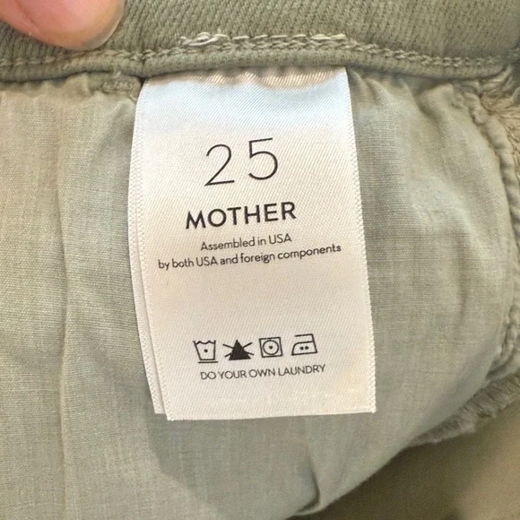 MOTHER the stash mid rise dazzler ankle Jeans - Picture 4 of 5